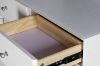 Picture of KALINA 5-Drawer Dressing Table with LED Mirror and Zerra Makeup Stool Set