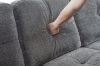 Picture of NEBULA Pro Sectional Sofa with Storage Ottoman & Drop-Down Console & USB & Type-C Port (Misty Grey)