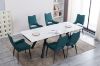 Picture of DALTON 1.8M-2.4M Extension Matte Sintered Stone Top Dining Table