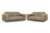 Picture of KALONA 3/2/1 Seater 100% Genuine Leather Sofa Range (Taupe) - 3+2 Sofa Set