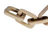 Picture of 655-016 Teak Wood Rectangular 5-Chain Decorative Sculpture (70x14cm)