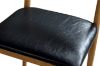 Picture of HORN Metal Frame Dining Chair with Black Cushion - 4 Chairs in 1 Carton
