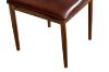 Picture of HORN Metal Frame Dining Chair with Brown Cushion
