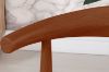 Picture of HORN Metal Frame Dining Chair with Brown Cushion - 4 Chairs in 1 Carton