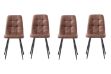 Picture of SAROTO Dining Chair (Brown) - 4 Chairs in 1 Carton