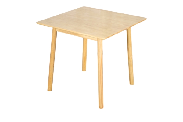 Picture of WINDSOR 80 Solid Wood Square Dining Table (Natural Colour)