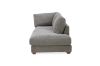 Picture of HEARTLAND Feather Filled Fabric Sectional Sofa (Grey) - Chaise Facing Left