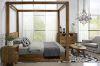 Picture of LIORA Reclaimed Pine Wood 4 Poster Bed Frame
