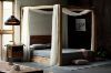Picture of LIORA Reclaimed Pine Wood 4 Poster Bed Frame