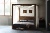 Picture of LIORA Reclaimed Pine Wood 4 Poster Bed Frame