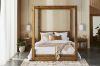 Picture of LIORA Reclaimed Pine Wood 4 Poster Bed Frame