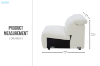 Picture of OMEGA Reclining Sectional Modular Sofa - Armless Chair (Non-Powered)