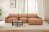 Picture of HAMMOND 100% Oil-Waxed Leather Sectional Sofa