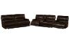 Picture of DAWSON Power Reclining Foil-Printed Fabric Sofa Range with Storage Console & Cup Holders