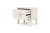 Picture of ADRO 2-Drawer Bedside Table (White Wash Finish)