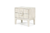 Picture of ADRO 2-Drawer Bedside Table (White Wash Finish)