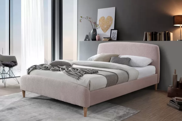 Picture of PRUE Double Size Bed Frame (Pink)