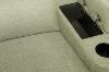 Picture of KIMBERLY Power Reclining Sectional Sofa with Drop-Down Console - Chaise Facing Right