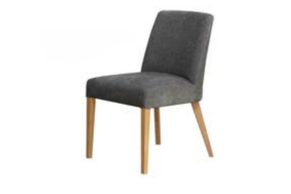 Picture of 1297 MILAN Dining Chair with Oak Legs (Milan Licorice)