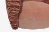 Picture of MOCHA 360° Swivel Goose Feather-Filled Fabric Armchair