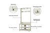 Picture of ELLIS Hall Tree with Shoe Bench, Coat Rack & Shelves (175x80cm)