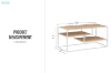 Picture of ADAM Coffee Table (101 x 51CM)