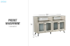 Picture of BAKER 143 TV Unit/Sideboard (Grey Oak)