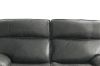 Picture of SOMIA Top-Grain Leather Manual Reclining Sofa Range (Grey)