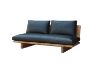 Picture of TIMBERA 100% Genuine Leather Reclaimed Pine Wood Sofa Range - 3 Seater