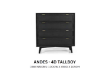 Picture of ANDES 4-Drawer Tallboy