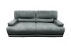 Picture of DAWSON Power Reclining Fabric Sofa Range with Storage Console & Cup Holders (Sage Grey)