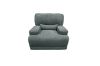 Picture of DAWSON Power Reclining Fabric Sofa Range with Storage Console & Cup Holders (Sage Grey)