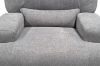 Picture of DAWSON Power Reclining Fabric Sofa Range with Storage Console & Cup Holders (Charcoal Grey)