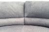 Picture of DAWSON Power Reclining Fabric Sofa Range with Storage Console & Cup Holders (Charcoal Grey)