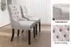 Picture of HALMYN High Back Dining Chair (Light Grey)