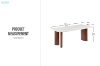 Picture of DAVEN 2M 7PC Dining Set