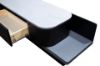 Picture of AURELIO 180-280 Extension Engineered Stone Top TV Unit with 2-Drawer