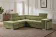 Picture of GOODEN Sectional Sofa/Sofa Bed With Storage Ottoman - Chaise Facing Left