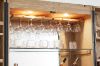 Picture of WALLACE Large Oak Wood Multifunctional Storage Bar Cabinet