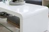 Picture of FENNY 105 High Gloss Coffee Table with Shelf