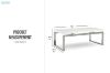 Picture of TALEN 127 Marble Top Coffee Table