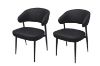 Picture of LORENZA Air Leather  Dining Chair (Black)