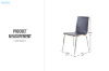Picture of NOA Bent Wood Stackable Dining Chair (Dark)
