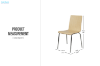 Picture of NOA Bent Wood Stackable Dining Chair (Oak) 