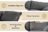Picture of CAVINAS 3.5/2.5/1.5 Seater Fabric Sofa Range with Removable and Washable Covers (Dark Grey)