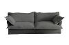 Picture of CAVINAS 3.5/2.5/1.5 Seater Fabric Sofa Range with Removable and Washable Covers (Dark Grey)