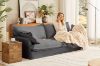 Picture of CAVINAS 3.5/2.5/1.5 Seater Fabric Sofa Range (Dark Grey) - 3.5 Seater