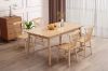 Picture of WINDSOR Solid Wood Dining Table (Natural Colour) - 130 Table
