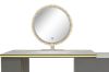 Picture of NOOK 3-Drawer Extension Dressing Table with LED Mirror and Makeup Stool Set