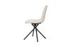 Picture of MARMURA 5PC 1.8M Sintered Stone Top Dining Table & 360° Swivel Beige Chairs Set